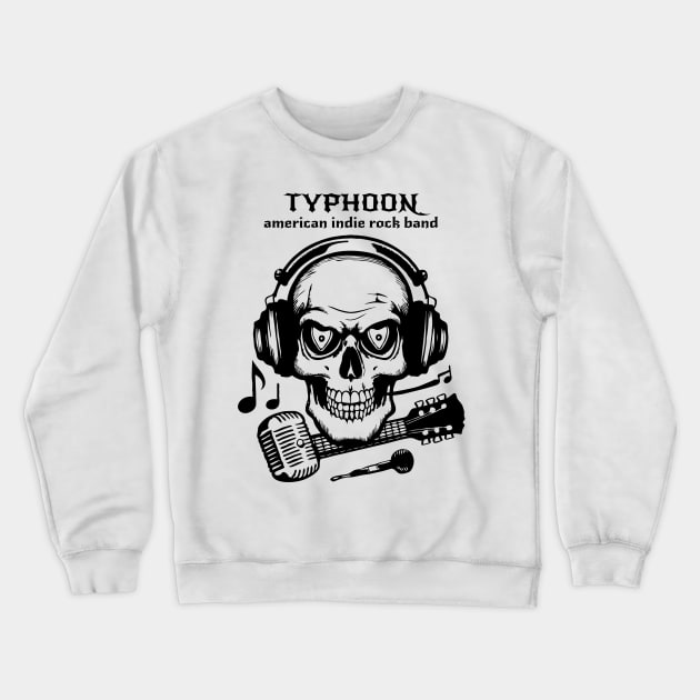 Typhoon Crewneck Sweatshirt by mid century icons